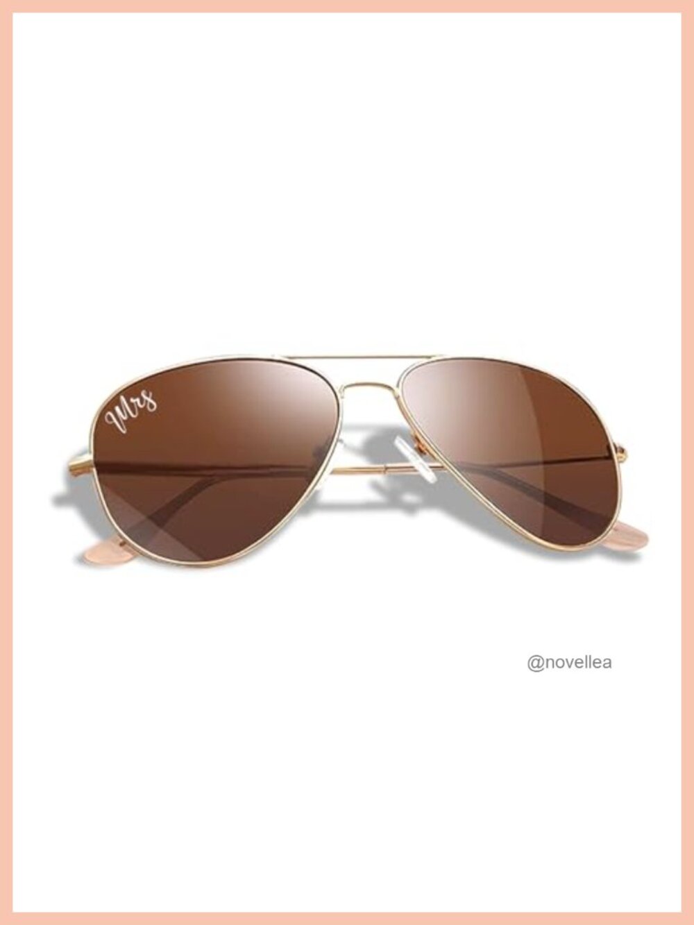 Bride Polarized Aviator Sunglasses Bachelorette Party Bridal Shower Gift